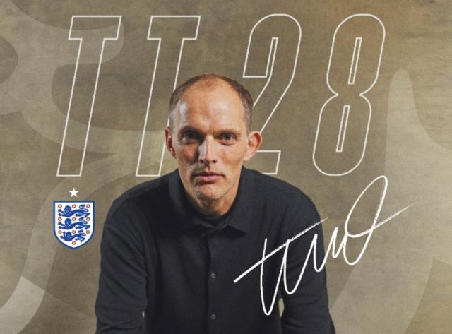 英格兰队官方：图赫尔续约至2028年